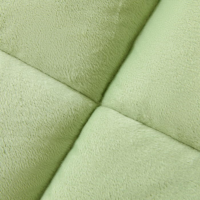 91家纺网 家纺一手货源 找家纺 雅颂缘2025新款牛奶绒冬被外贸跨境果绿拼灰