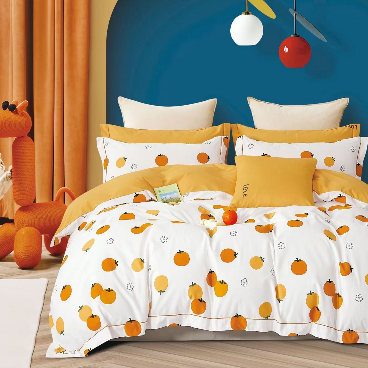 91家纺网 家纺一手货源 找家纺 （总）未来家居 JAMES KELLY （铂金凯丽）2025新款40支舒适透气全棉铂金棉长绒棉四件套