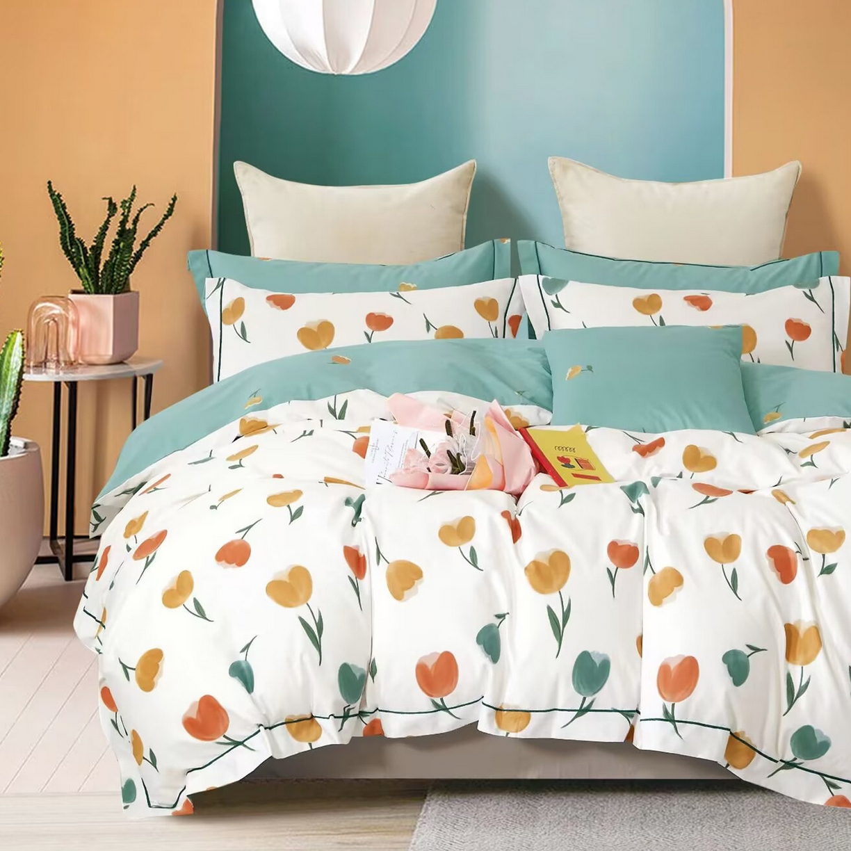 91家纺网 家纺一手货源 找家纺 （总）未来家居 JAMES KELLY （铂金凯丽）2025新款40支舒适透气全棉铂金棉长绒棉四件套