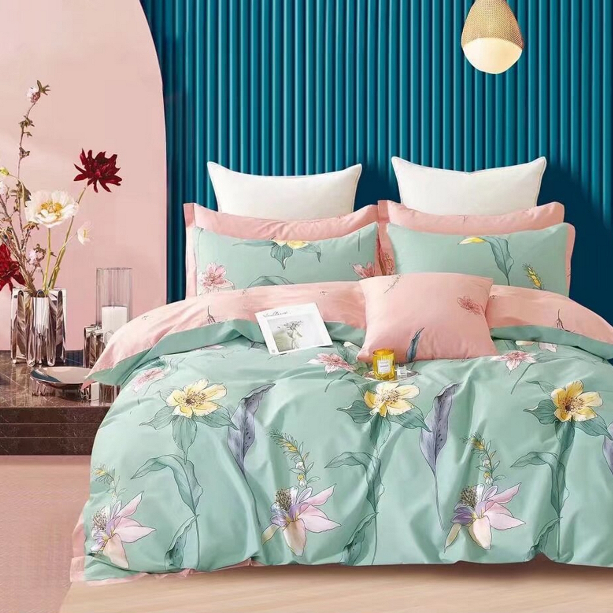 91家纺网 家纺一手货源 找家纺 （总）未来家居 JAMES KELLY （铂金凯丽）2025新款40支舒适透气全棉铂金棉长绒棉四件套