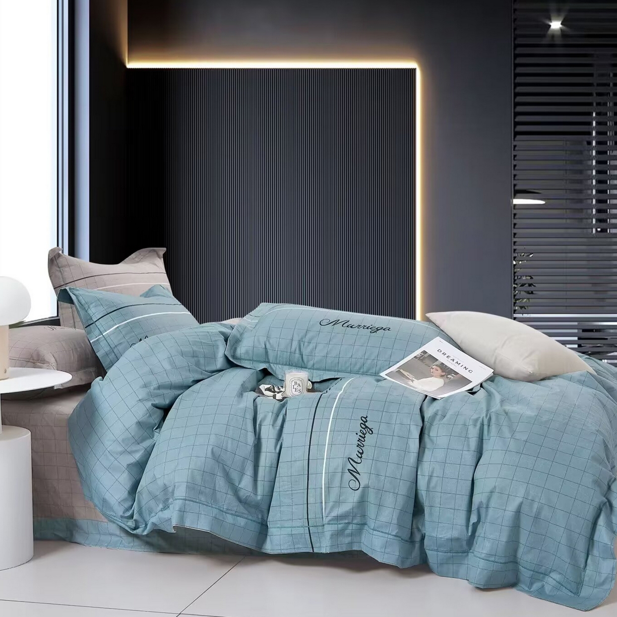 91家纺网 家纺一手货源 找家纺 （总）未来家居 JAMES KELLY （铂金凯丽）2025新款40支舒适透气全棉铂金棉长绒棉四件套