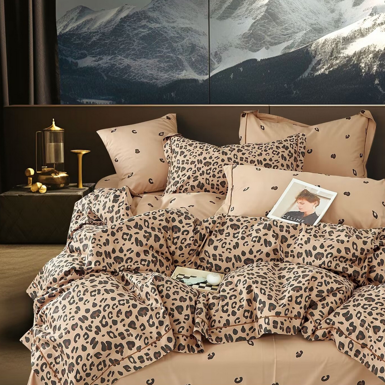 91家纺网 家纺一手货源 找家纺 （总）未来家居 JAMES KELLY （铂金凯丽）2025新款40支舒适透气全棉铂金棉长绒棉四件套