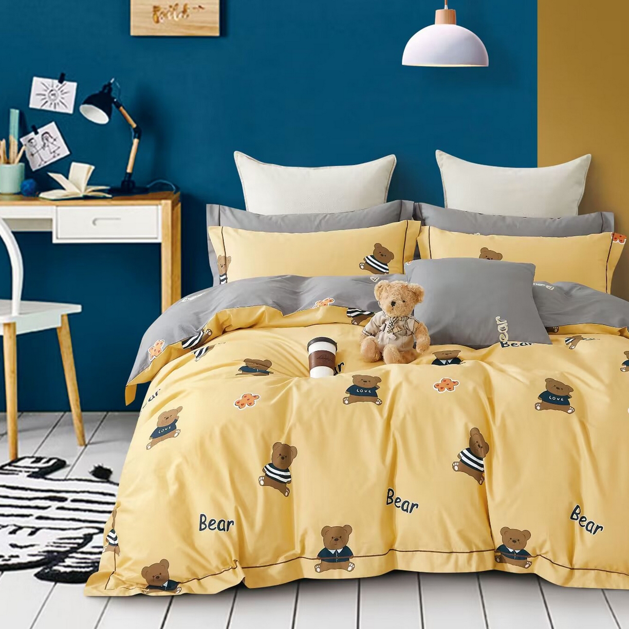 91家纺网 家纺一手货源 找家纺 （总）未来家居 JAMES KELLY （铂金凯丽）2025新款40支舒适透气全棉铂金棉长绒棉四件套