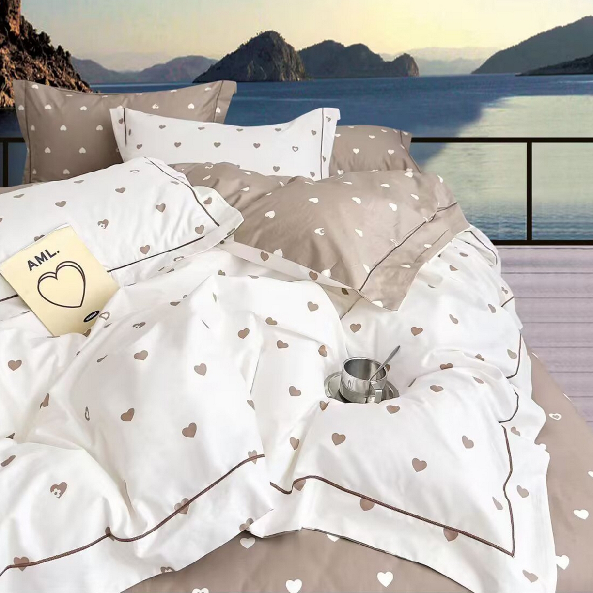 91家纺网 家纺一手货源 找家纺 （总）未来家居 JAMES KELLY （铂金凯丽）2025新款40支舒适透气全棉铂金棉长绒棉四件套