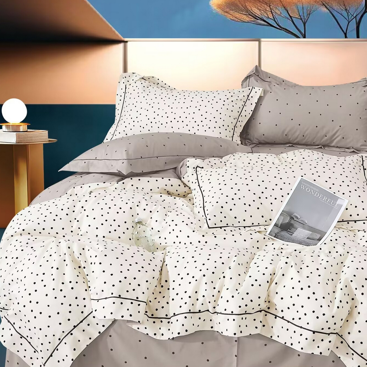 91家纺网 家纺一手货源 找家纺 （总）未来家居 JAMES KELLY （铂金凯丽）2025新款40支舒适透气全棉铂金棉长绒棉四件套