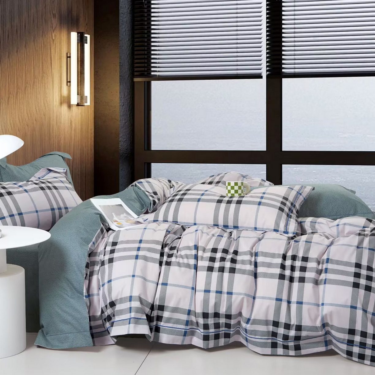 91家纺网 家纺一手货源 找家纺 （总）未来家居 JAMES KELLY （铂金凯丽）2025新款40支舒适透气全棉铂金棉长绒棉四件套