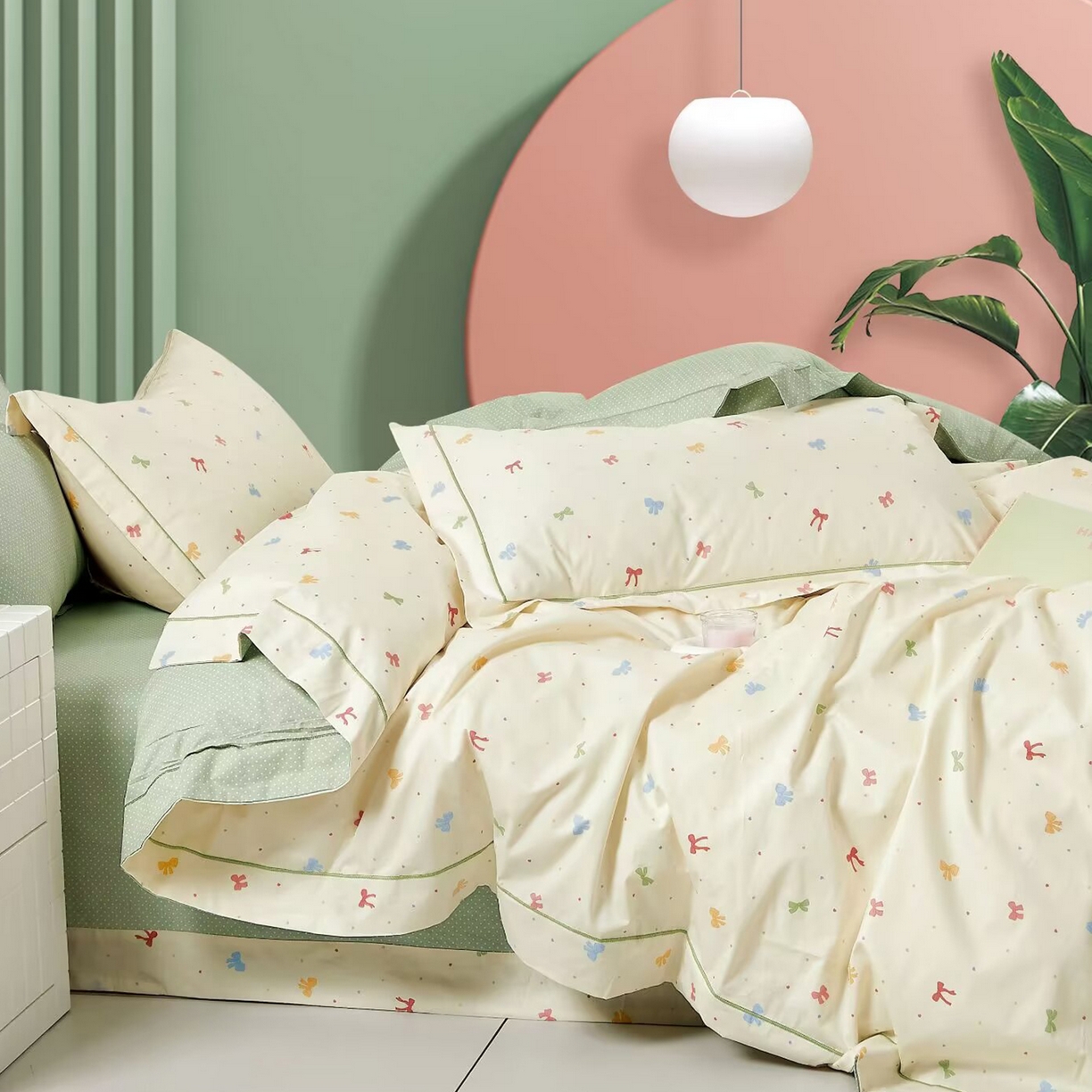 91家纺网 家纺一手货源 找家纺 （总）未来家居 JAMES KELLY （铂金凯丽）2025新款40支舒适透气全棉铂金棉长绒棉四件套