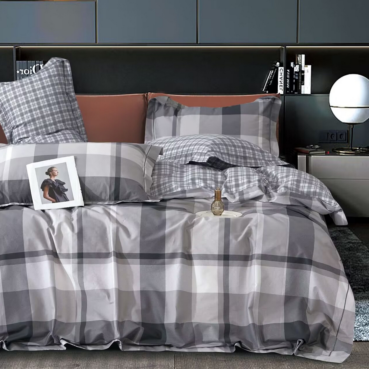 91家纺网 家纺一手货源 找家纺 （总）未来家居 JAMES KELLY （铂金凯丽）2025新款40支舒适透气全棉铂金棉长绒棉四件套