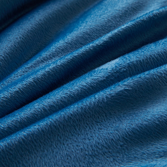 91家纺网 家纺一手货源 找家纺 雅颂缘2025新款牛奶绒冬被外贸跨境蓝拼灰