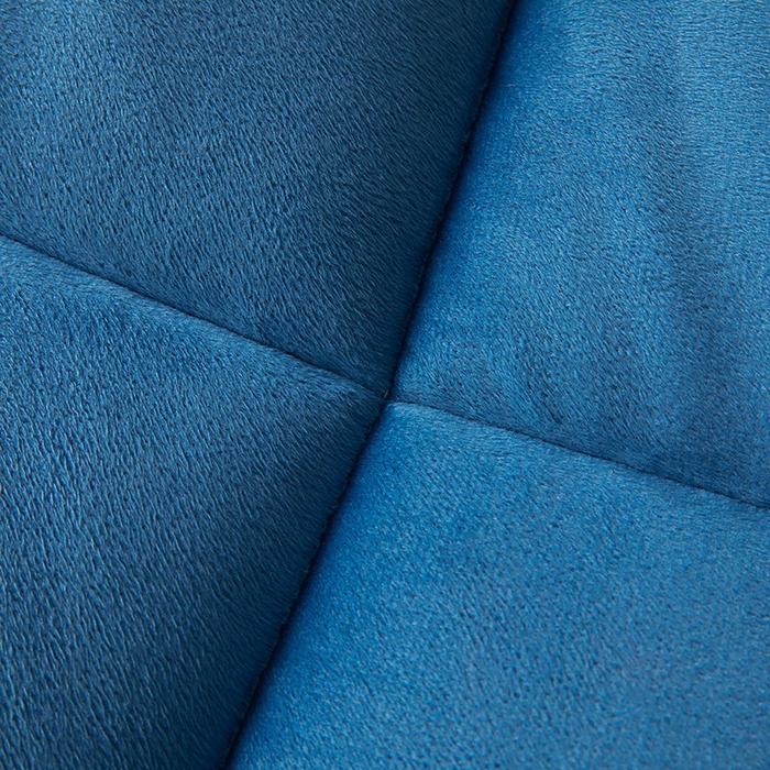 91家纺网 家纺一手货源 找家纺 雅颂缘2025新款牛奶绒冬被外贸跨境蓝拼灰