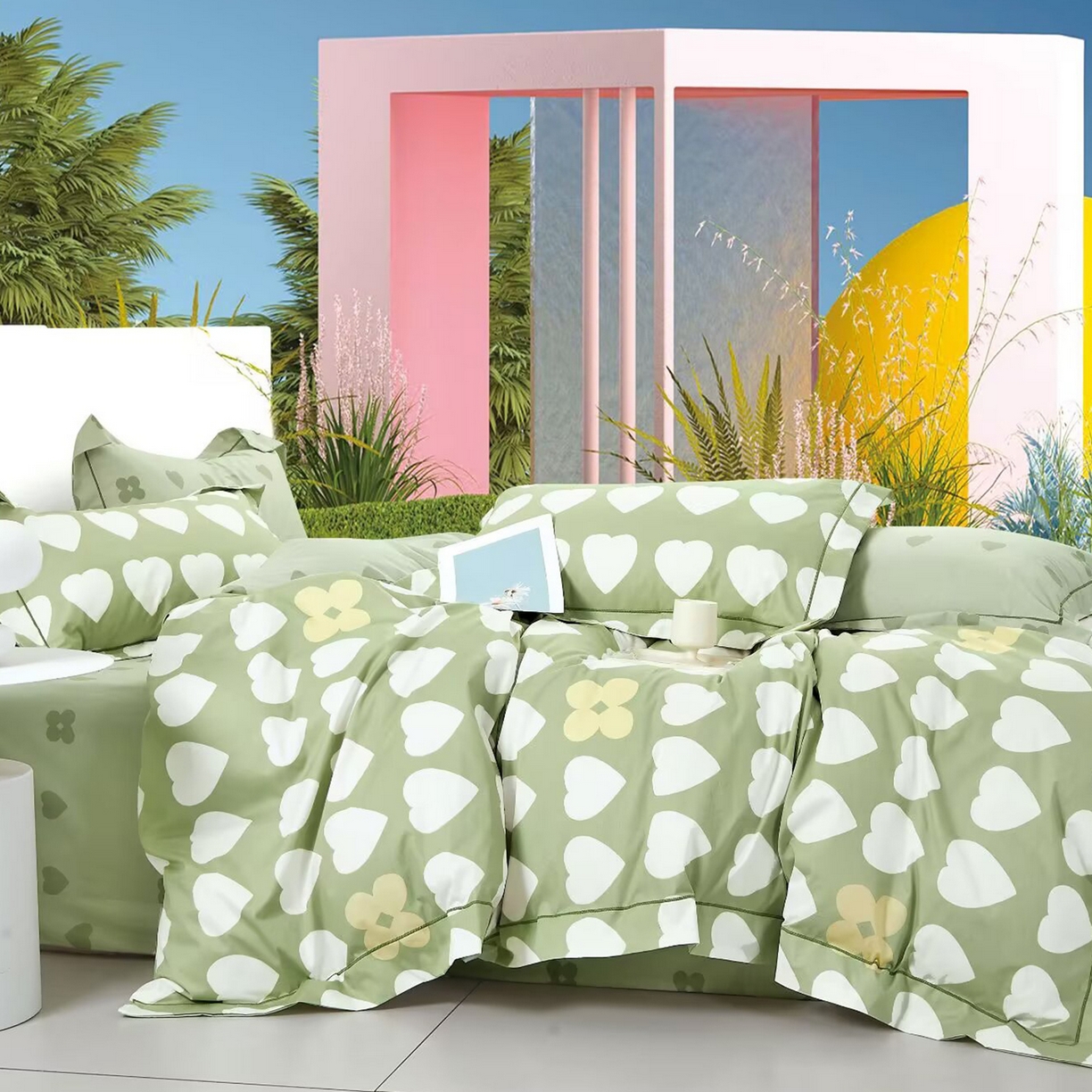 91家纺网 家纺一手货源 找家纺 （总）未来家居 JAMES KELLY （铂金凯丽）2025新款40支舒适透气全棉铂金棉长绒棉四件套