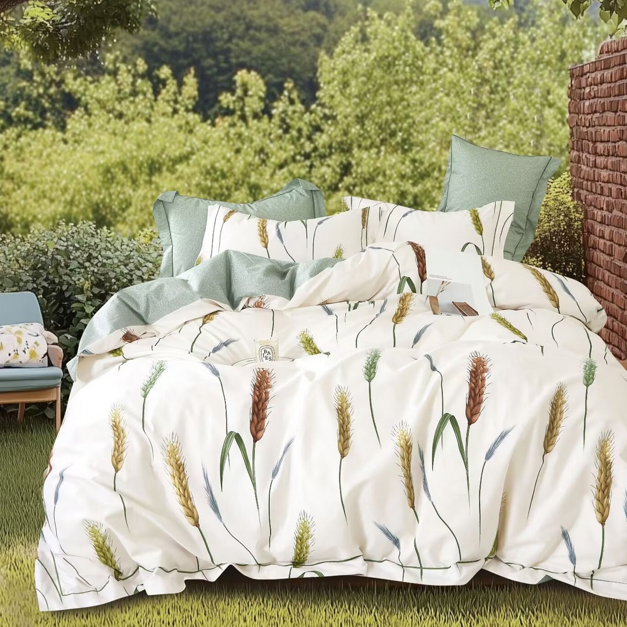 91家纺网 家纺一手货源 找家纺 （总）未来家居 JAMES KELLY （铂金凯丽）2025新款40支舒适透气全棉铂金棉长绒棉四件套