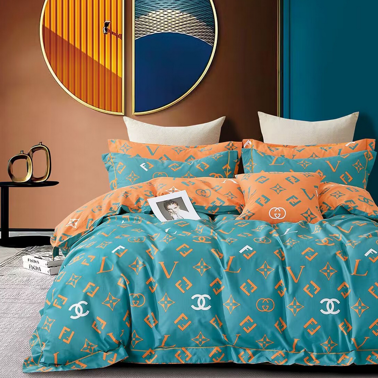 91家纺网 家纺一手货源 找家纺 （总）未来家居 JAMES KELLY （铂金凯丽）2025新款40支舒适透气全棉铂金棉长绒棉四件套