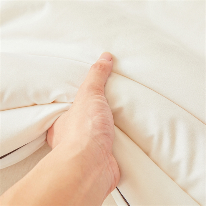 91家纺网 家纺一手货源 找家纺 雅颂缘 2025新款立体大豆纤维被加厚冬被春秋被子被芯大豆被白色