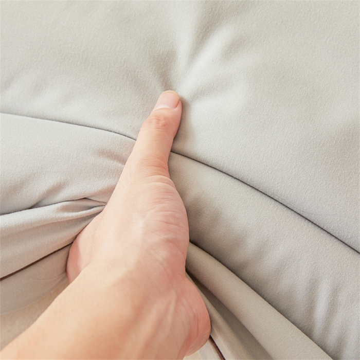 91家纺网 家纺一手货源 找家纺 雅颂缘 2025新款立体大豆纤维被加厚冬被春秋被子被芯大豆被灰色