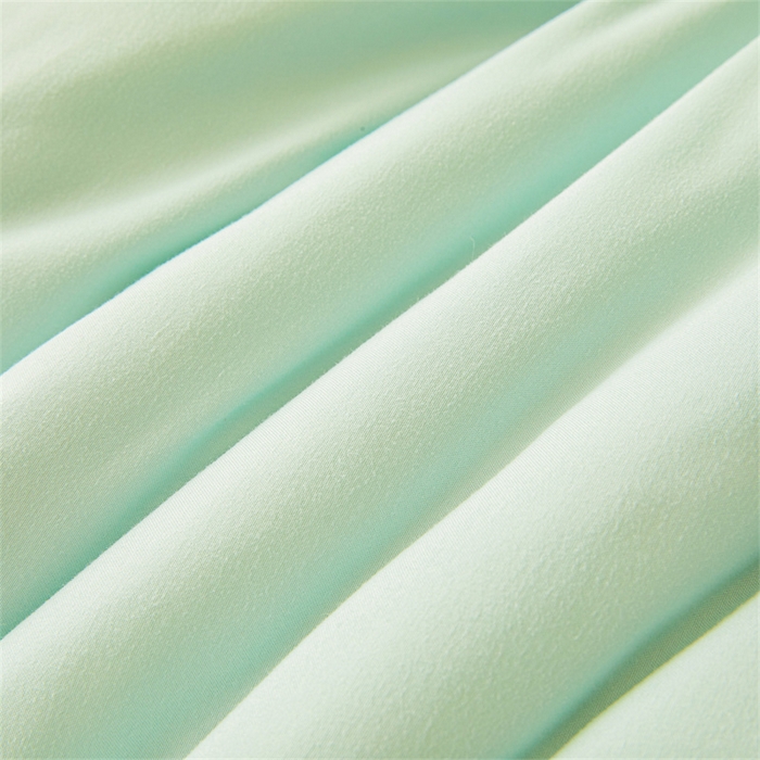 91家纺网 家纺一手货源 找家纺 雅颂缘 2025新款立体大豆纤维被加厚冬被春秋被子被芯大豆被水绿