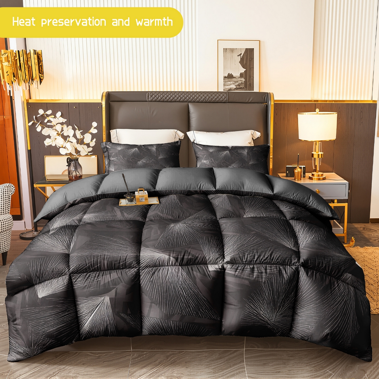 91家纺网 家纺一手货源 找家纺 （总）合纵跨境工厂 一件定制pod模式跨境被子90G水洗棉被芯单品三件套一件代发希音集采亚马逊速卖通-24小时内发货