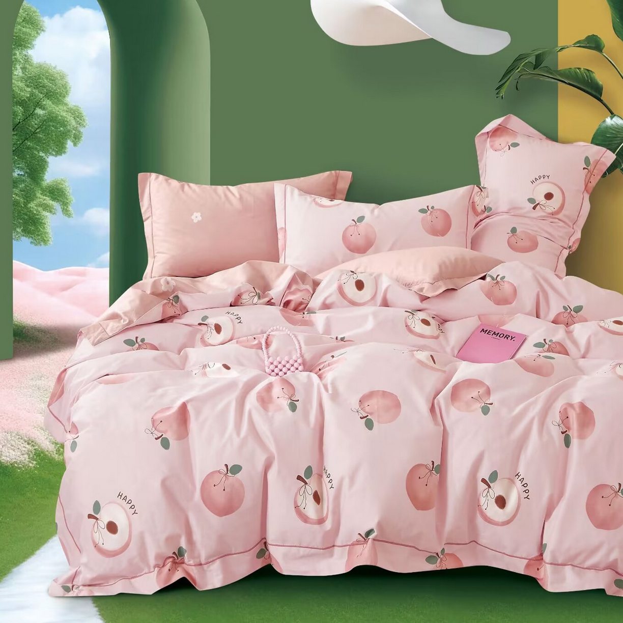 91家纺网 家纺一手货源 找家纺 （总）未来家居 JAMES KELLY （铂金凯丽）2025新款40支舒适透气全棉铂金棉长绒棉四件套