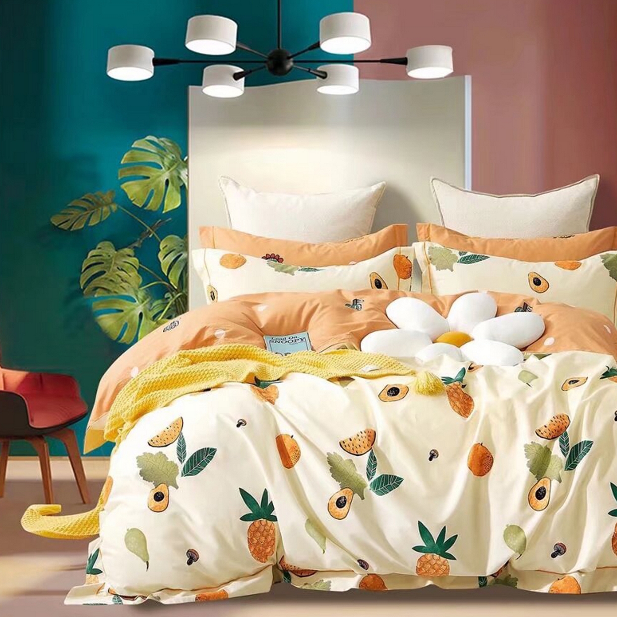 91家纺网 家纺一手货源 找家纺 （总）未来家居 JAMES KELLY （铂金凯丽）2025新款40支舒适透气全棉铂金棉长绒棉四件套