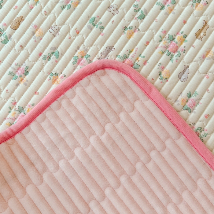 91家纺网 家纺一手货源 找家纺 （总）雅萱家纺 2025新款棉加绒全棉填充双面可用多功能印花床盖