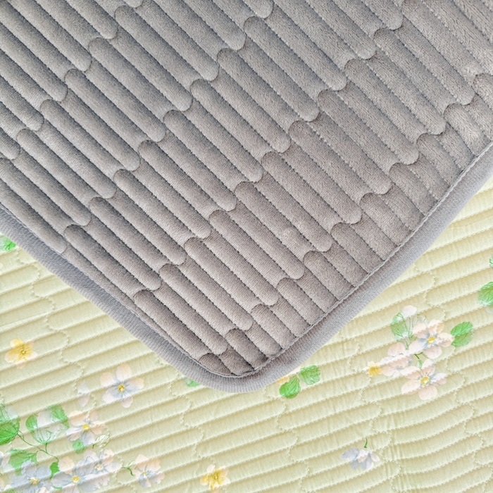 91家纺网 家纺一手货源 找家纺 雅萱家纺 2025新款棉加绒全棉填充双面可用多功能印花床盖 棉加绒棉花床盖-花漫盈香