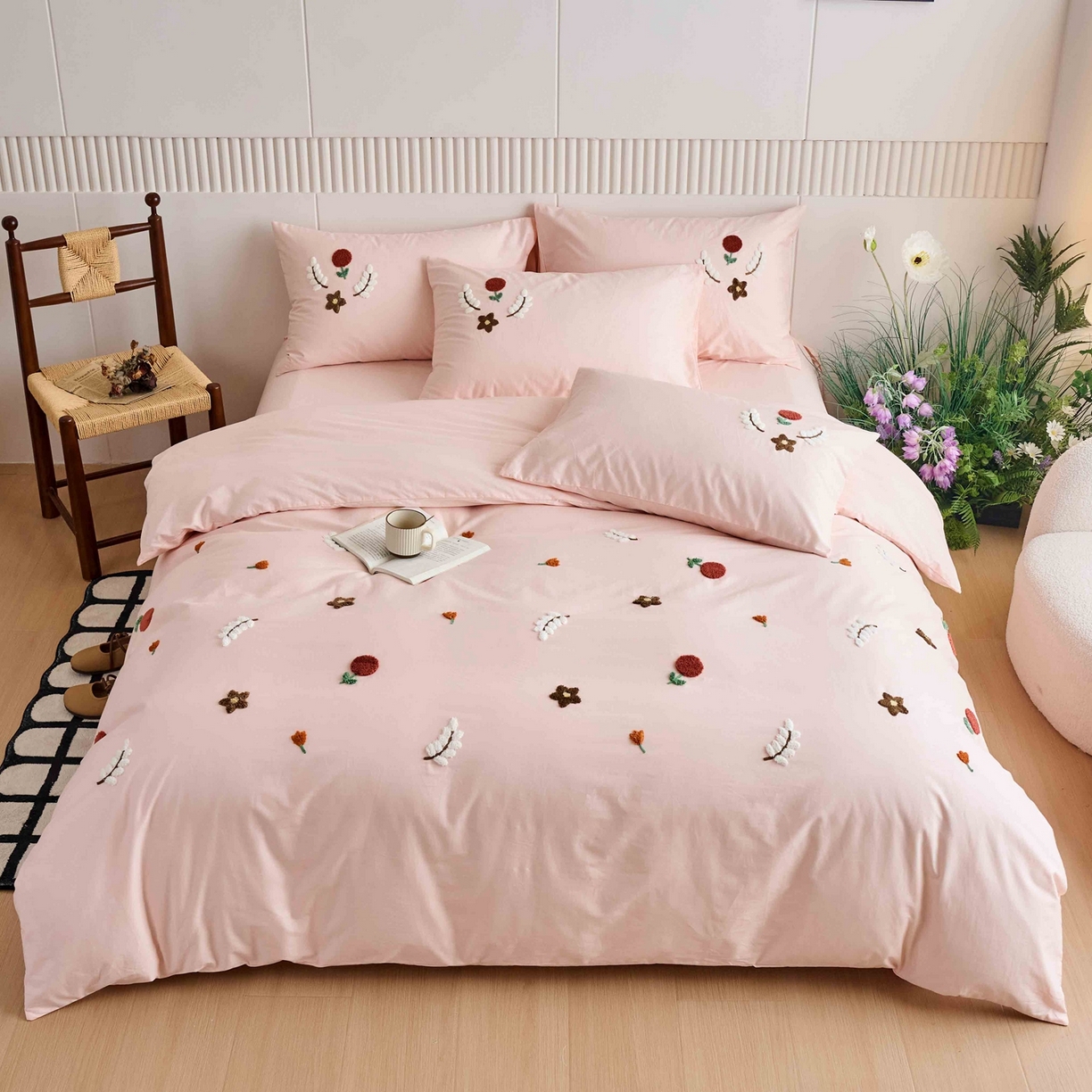 91家纺网 家纺一手货源 找家纺 （总）悦然毛巾被 2025新款全棉纯棉斜纹毛巾绣四件套