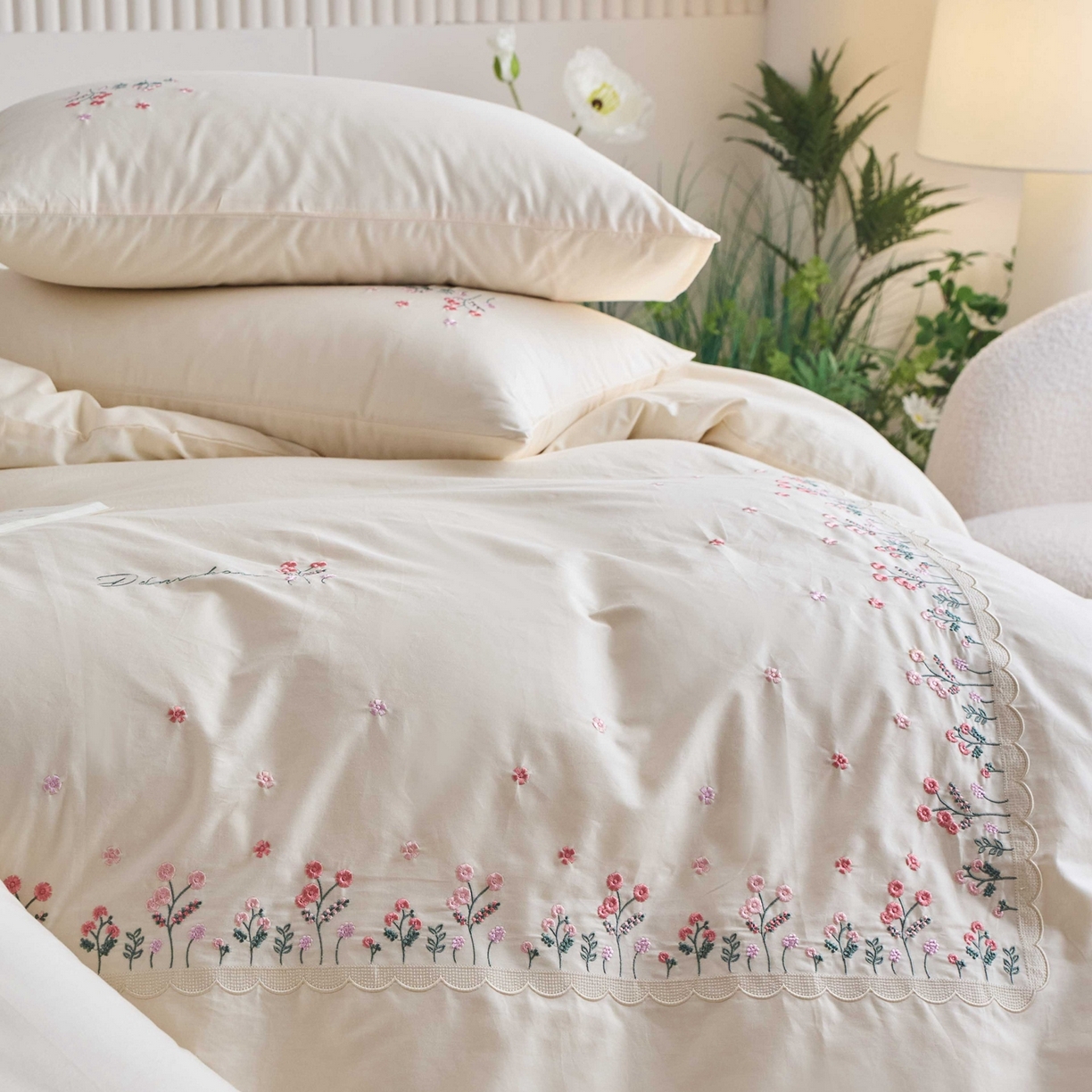 91家纺网 家纺一手货源 找家纺 （总）悦然毛巾被 2025新款全棉纯棉斜纹毛巾绣四件套