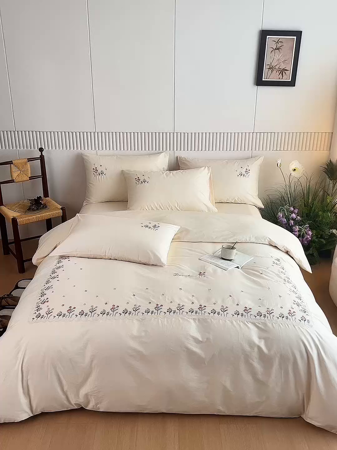 91家纺网 家纺一手货源 找家纺 （总）悦然毛巾被 2025新款全棉纯棉斜纹毛巾绣四件套