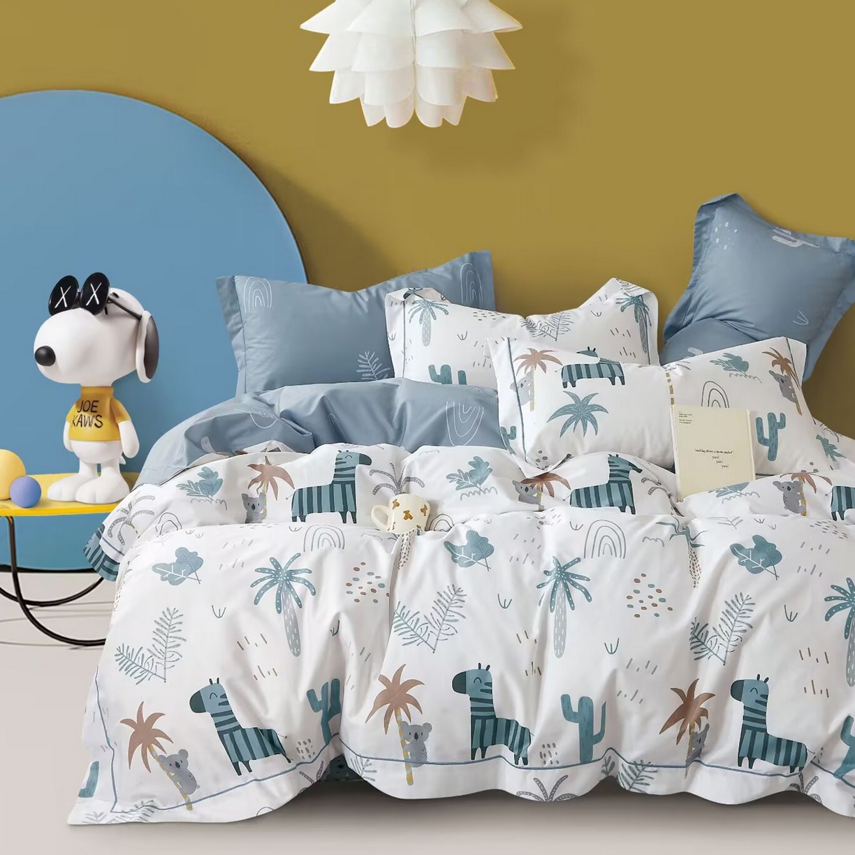 91家纺网 家纺一手货源 找家纺 （总）未来家居 JAMES KELLY （铂金凯丽）2025新款40支舒适透气全棉铂金棉长绒棉四件套