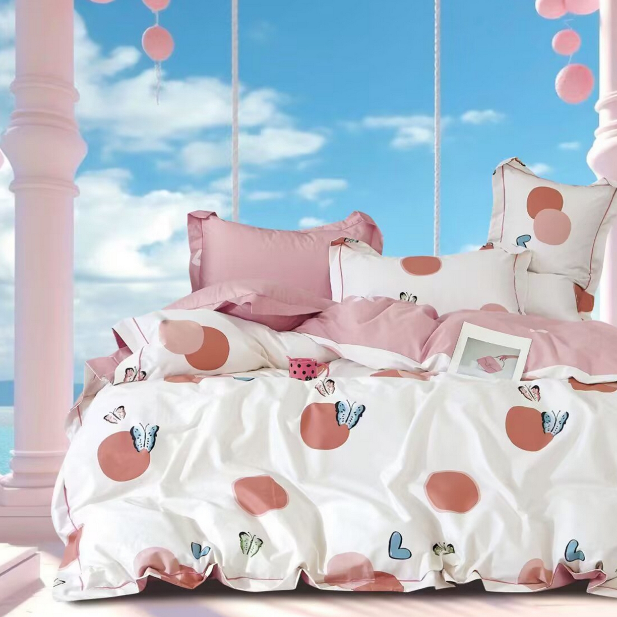 91家纺网 家纺一手货源 找家纺 （总）未来家居 JAMES KELLY （铂金凯丽）2025新款40支舒适透气全棉铂金棉长绒棉四件套