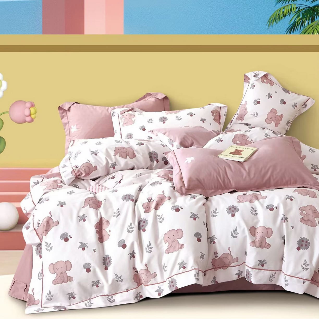 91家纺网 家纺一手货源 找家纺 （总）未来家居 JAMES KELLY （铂金凯丽）2025新款40支舒适透气全棉铂金棉长绒棉四件套