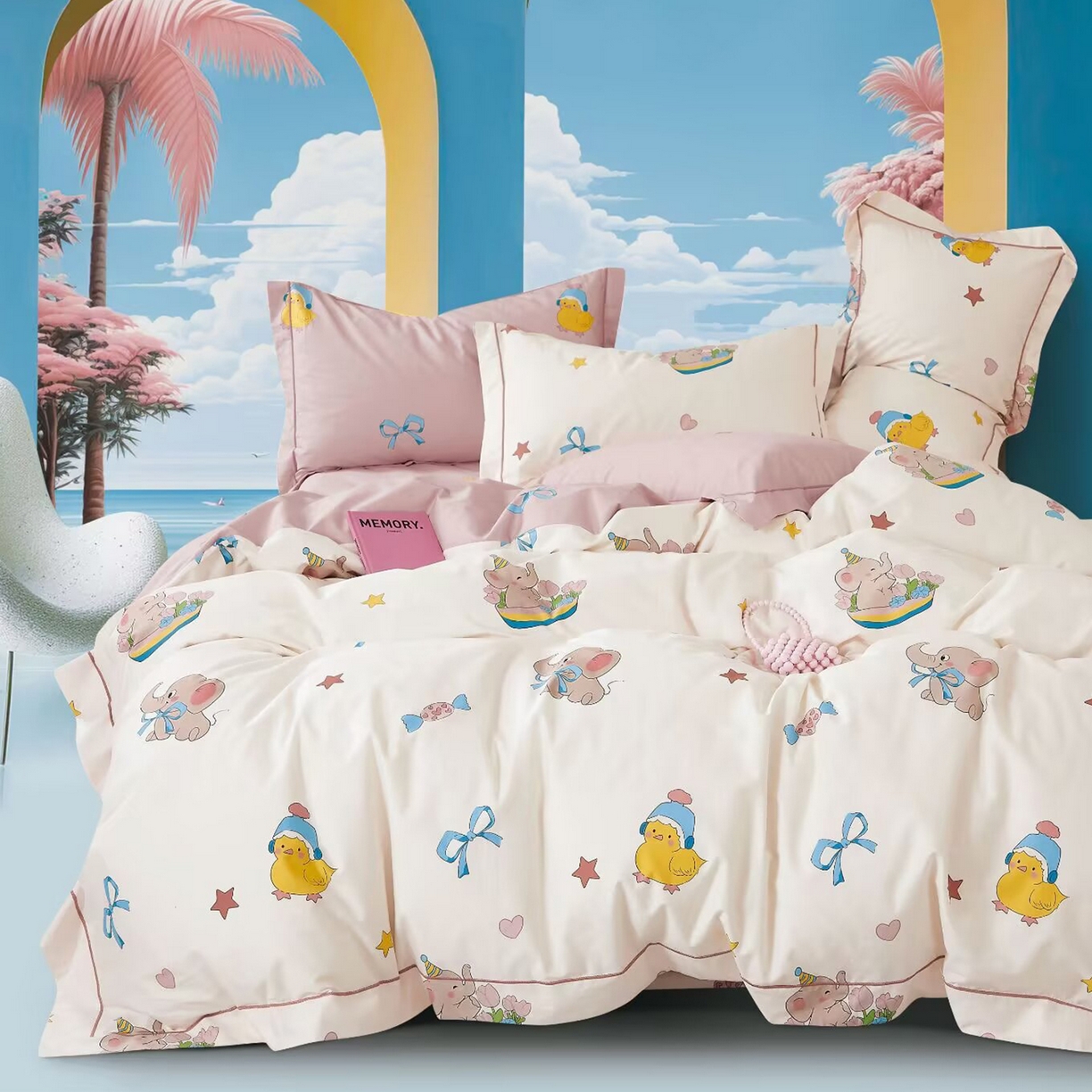 91家纺网 家纺一手货源 找家纺 （总）未来家居 JAMES KELLY （铂金凯丽）2025新款40支舒适透气全棉铂金棉长绒棉四件套