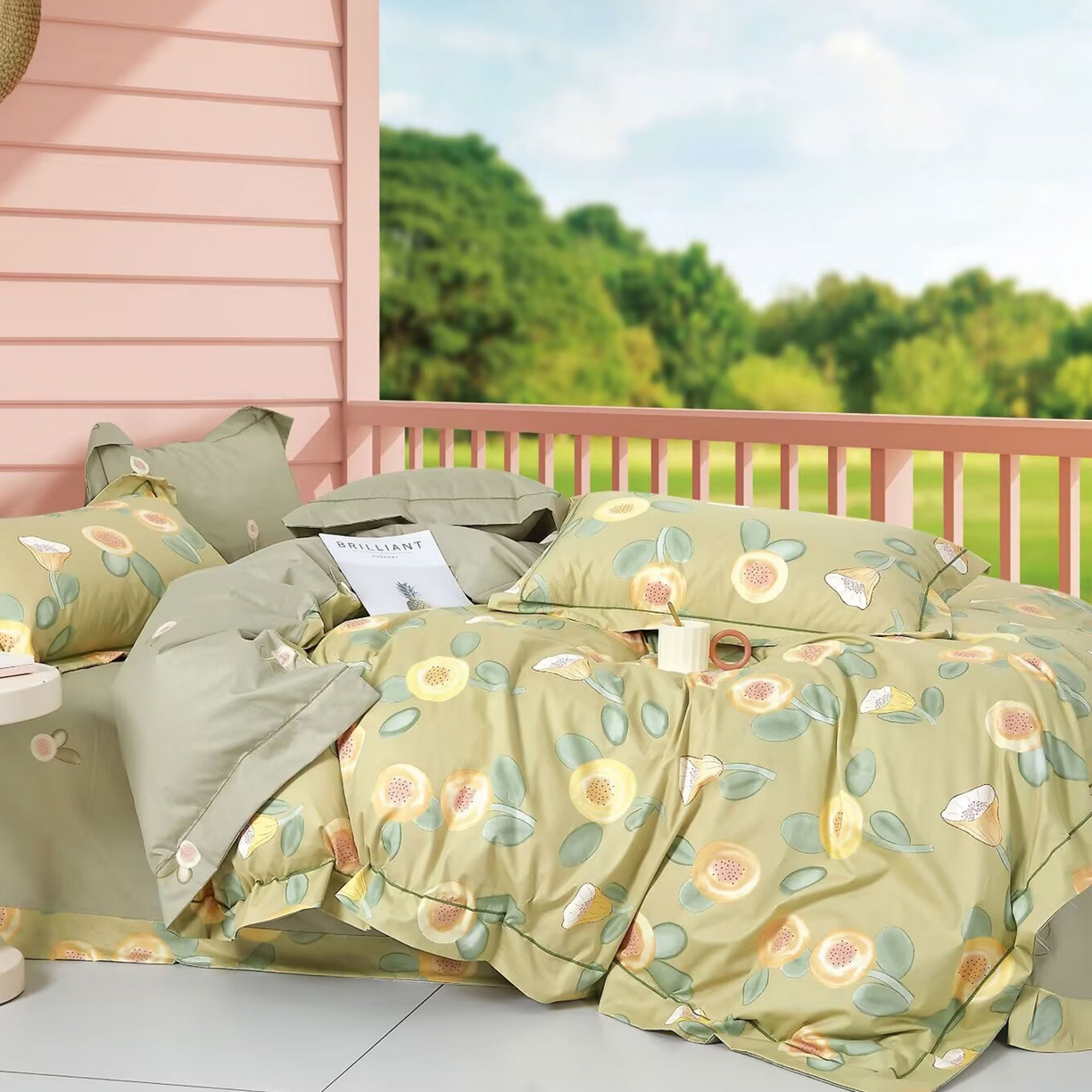 91家纺网 家纺一手货源 找家纺 （总）未来家居 JAMES KELLY （铂金凯丽）2025新款40支舒适透气全棉铂金棉长绒棉四件套