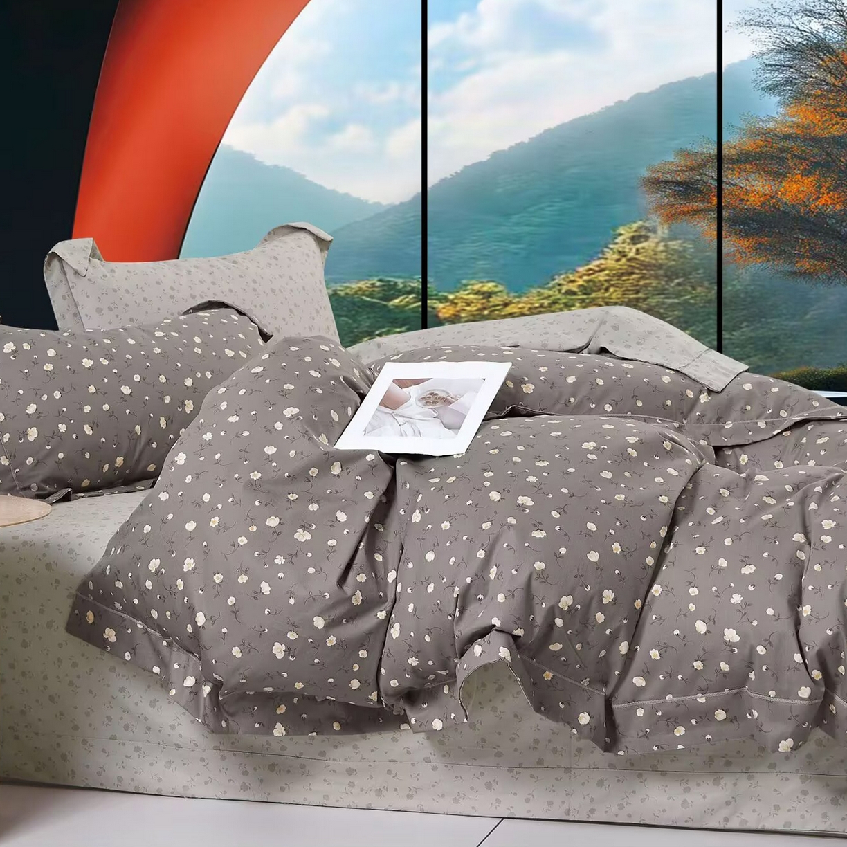 91家纺网 家纺一手货源 找家纺 （总）未来家居 JAMES KELLY （铂金凯丽）2025新款40支舒适透气全棉铂金棉长绒棉四件套