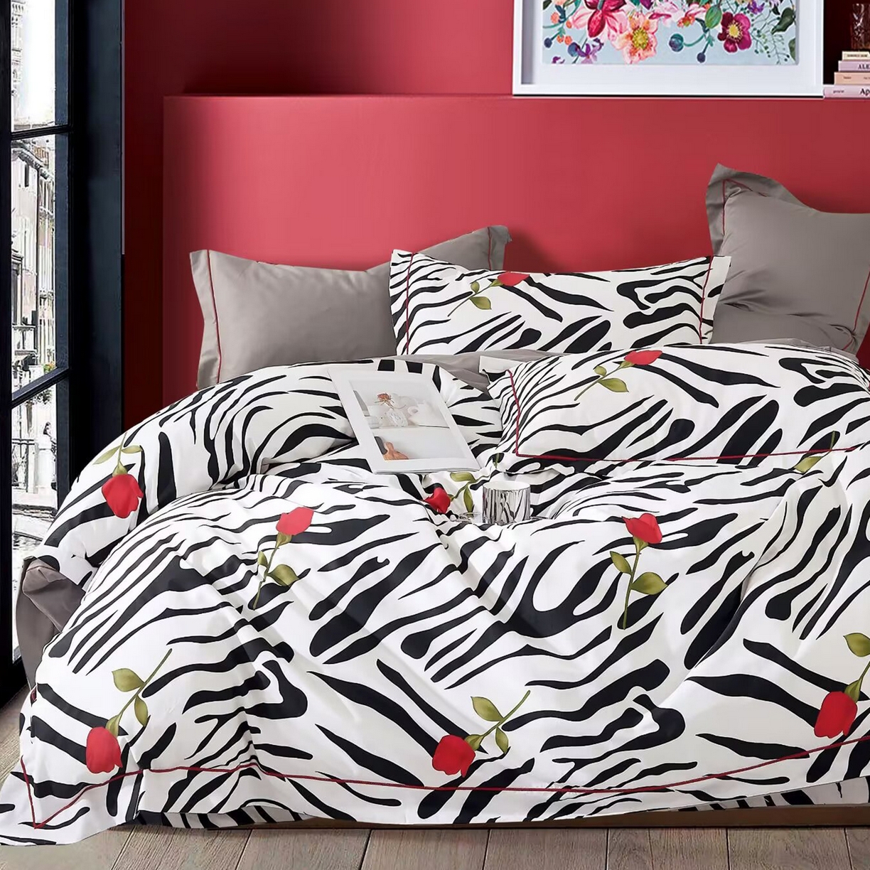 91家纺网 家纺一手货源 找家纺 （总）未来家居 JAMES KELLY （铂金凯丽）2025新款40支舒适透气全棉铂金棉长绒棉四件套