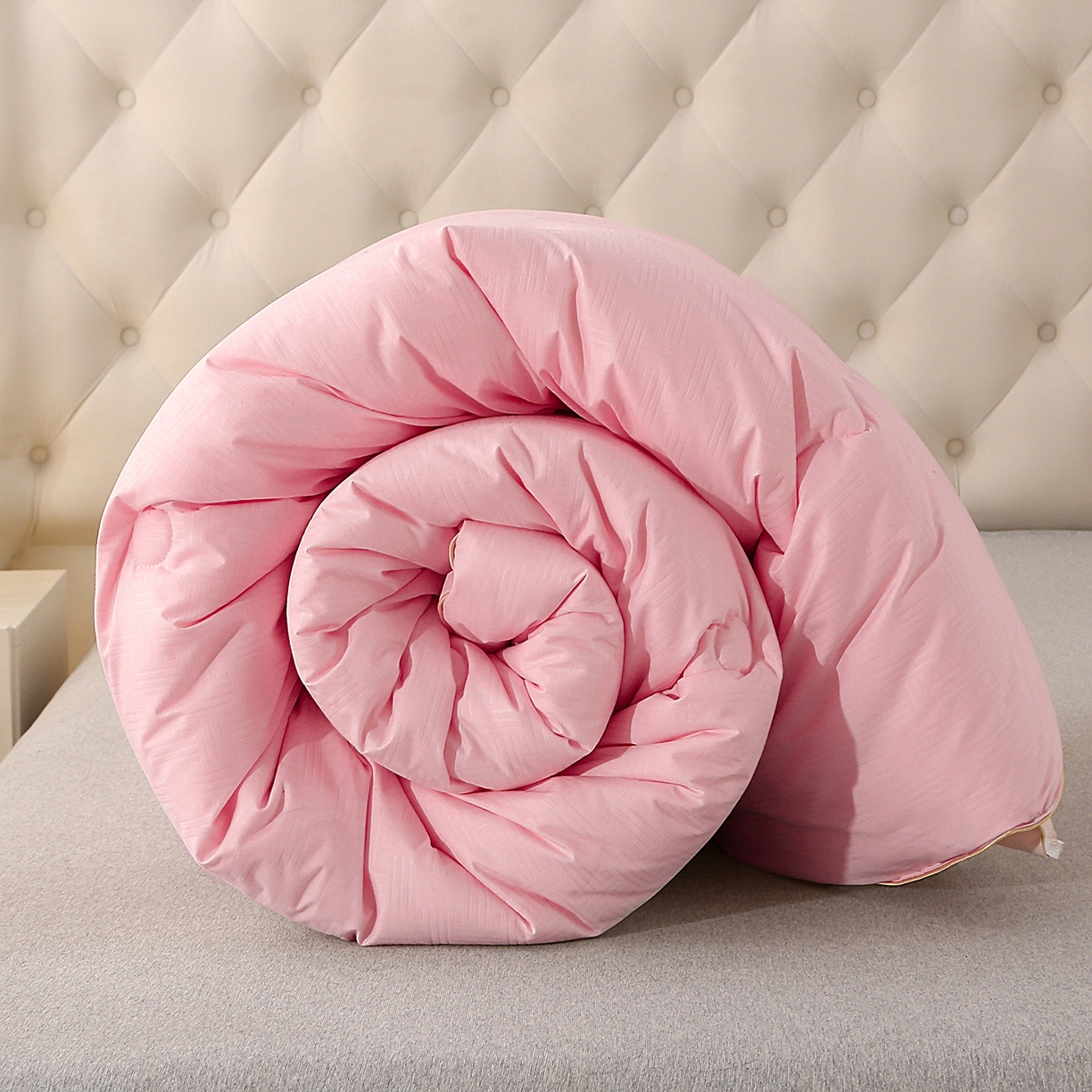 91家纺网 家纺一手货源 找家纺 （总）首爱家纺 2025新款A类针织澳洲进口压花羊毛被被子被芯