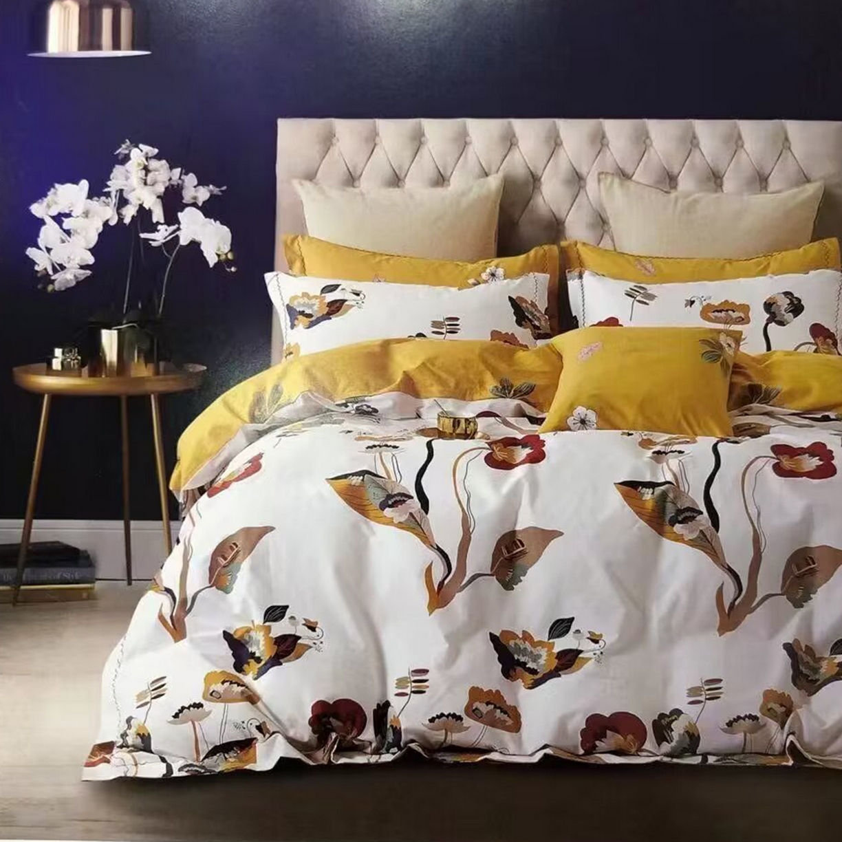 91家纺网 家纺一手货源 找家纺 （总）未来家居 JAMES KELLY （铂金凯丽）2025新款40支舒适透气全棉铂金棉长绒棉四件套