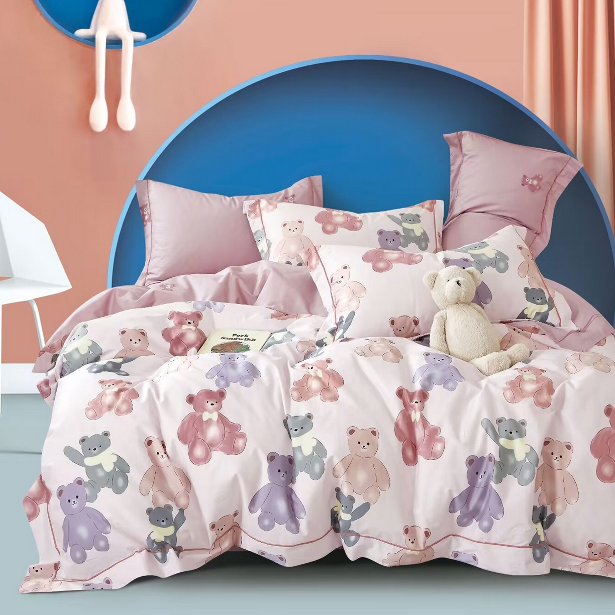 91家纺网 家纺一手货源 找家纺 （总）未来家居 JAMES KELLY （铂金凯丽）2025新款40支舒适透气全棉铂金棉长绒棉四件套