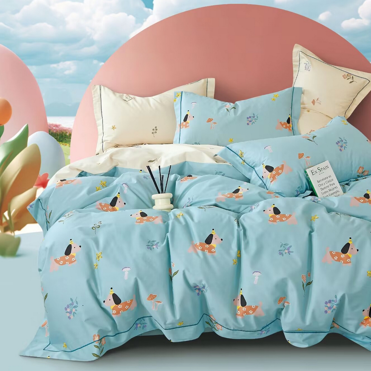 91家纺网 家纺一手货源 找家纺 （总）未来家居 JAMES KELLY （铂金凯丽）2025新款40支舒适透气全棉铂金棉长绒棉四件套