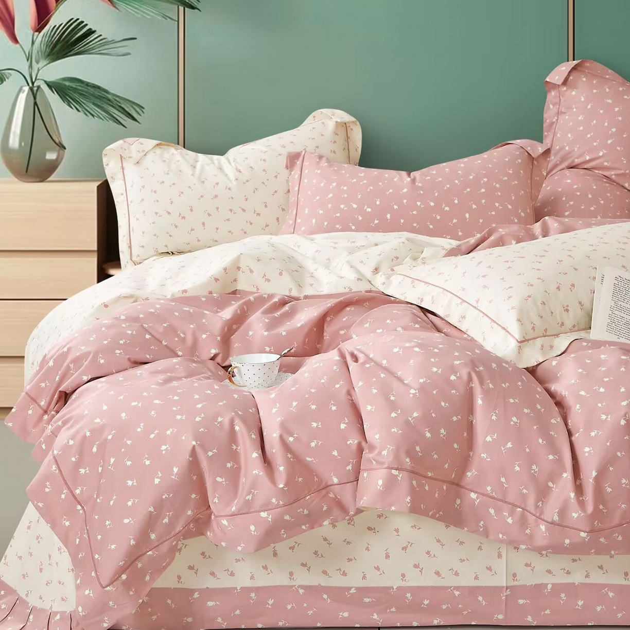 91家纺网 家纺一手货源 找家纺 （总）未来家居 JAMES KELLY （铂金凯丽）2025新款40支舒适透气全棉铂金棉长绒棉四件套