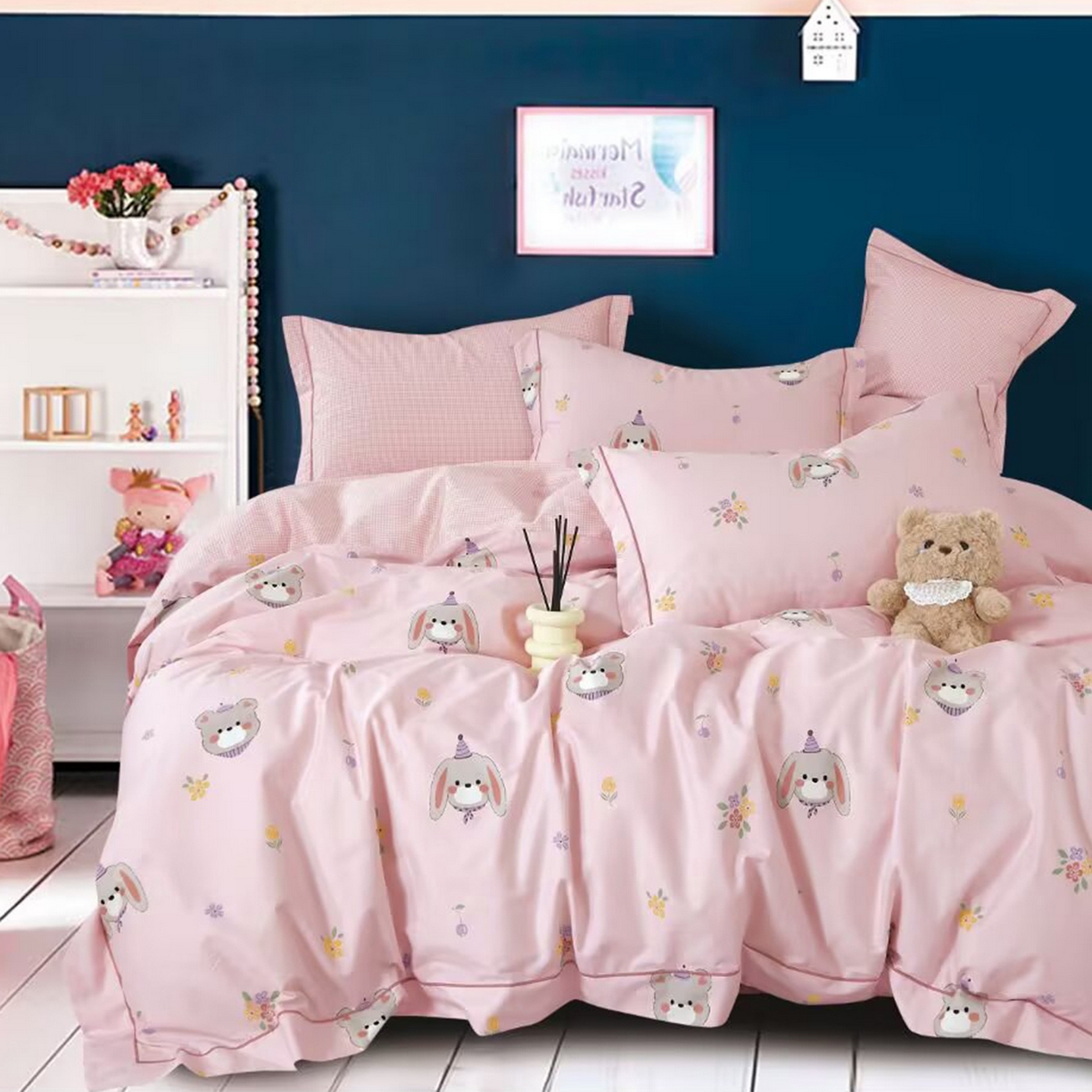 91家纺网 家纺一手货源 找家纺 （总）未来家居 JAMES KELLY （铂金凯丽）2025新款40支舒适透气全棉铂金棉长绒棉四件套