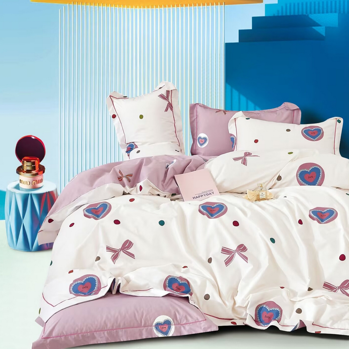 91家纺网 家纺一手货源 找家纺 （总）未来家居 JAMES KELLY （铂金凯丽）2025新款40支舒适透气全棉铂金棉长绒棉四件套