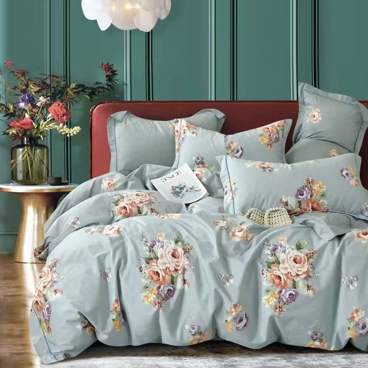 91家纺网 家纺一手货源 找家纺 （总）未来家居 JAMES KELLY （铂金凯丽）2025新款40支舒适透气全棉铂金棉长绒棉四件套