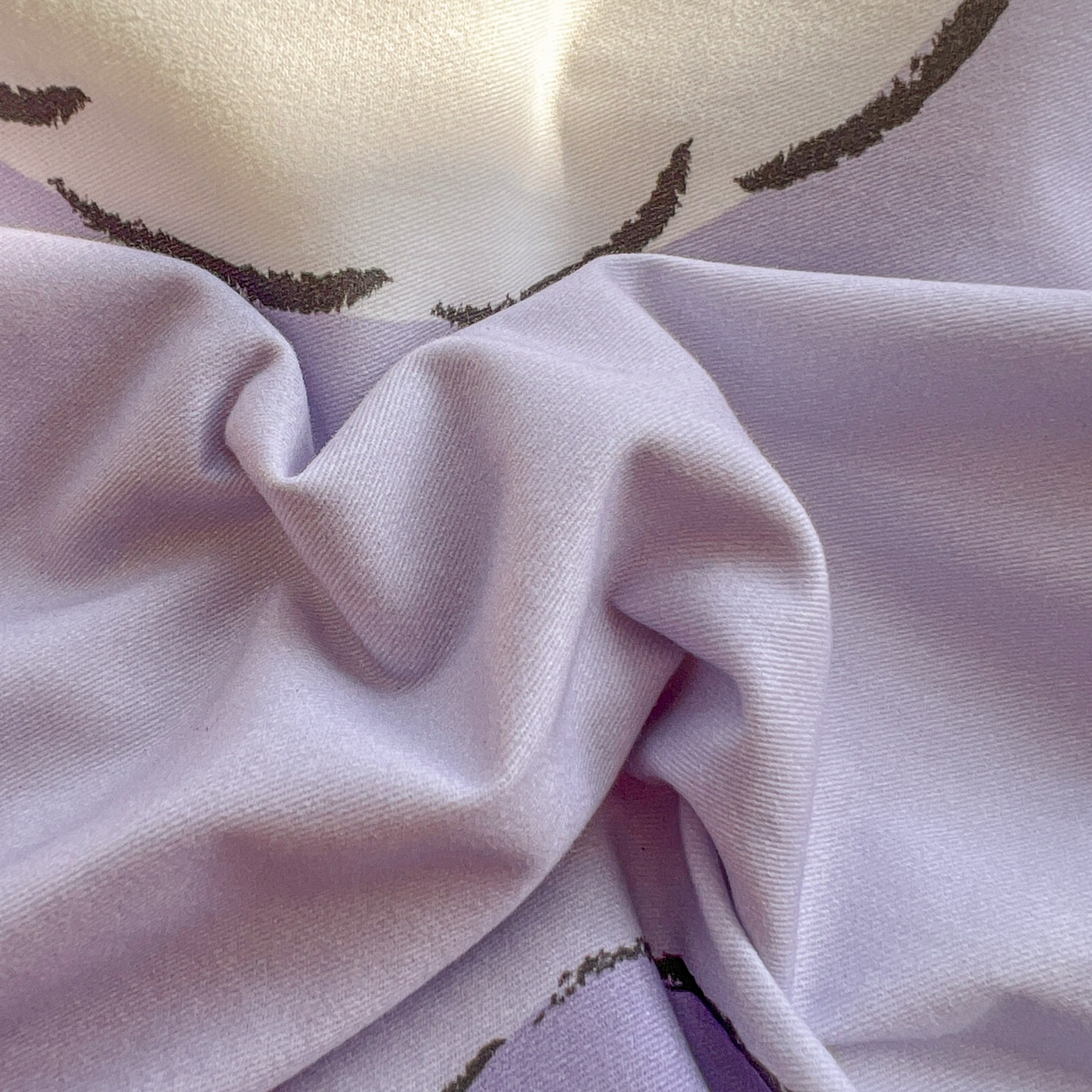 91家纺网 家纺一手货源 找家纺 浩诚 2025新款三丽鸥专版全棉磨毛纯棉四件套 条纹玉桂狗