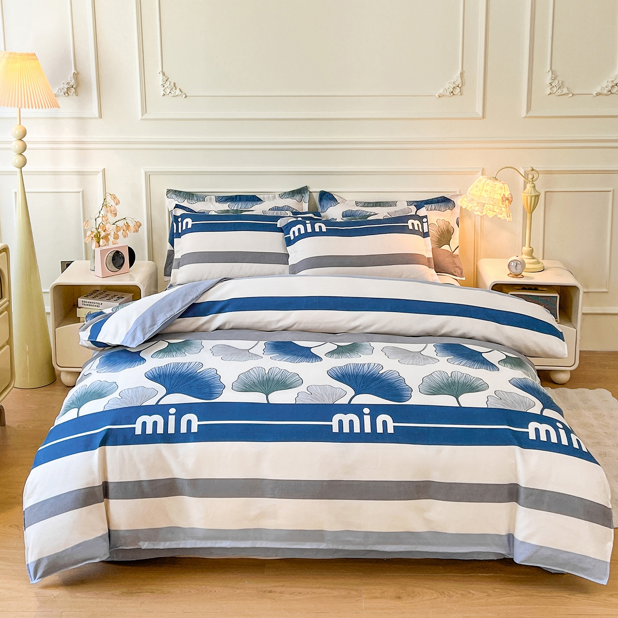 91家纺网 家纺一手货源 找家纺 （总） 爱一个家 2025新款植物羊绒四件套