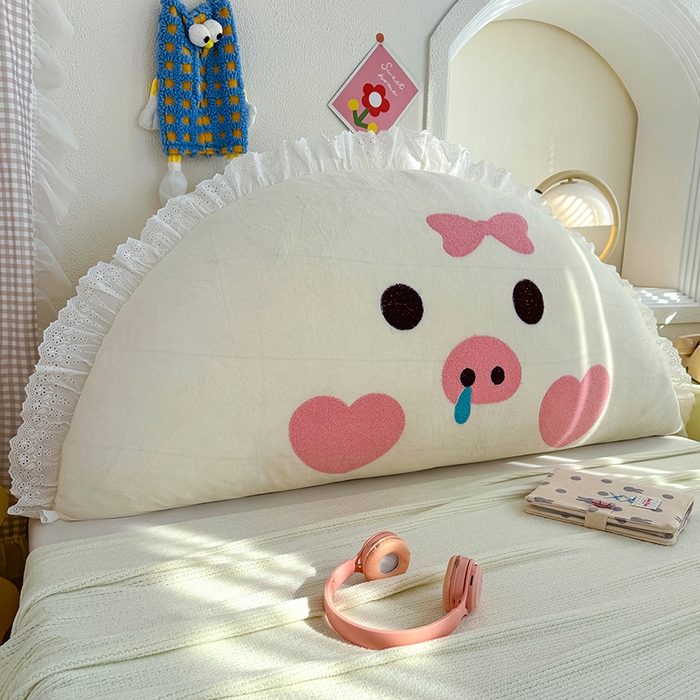 91家纺网 家纺一手货源 找家纺 （总）乐坊 2025新款牛奶绒床头大靠背