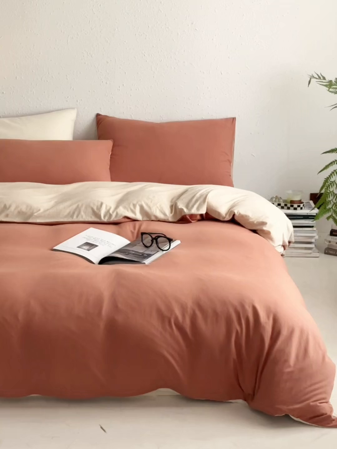 91家纺网 家纺一手货源 找家纺 （总）风向标家纺 2025新款亲肤舒适赛络棉全棉纯棉针织棉（螺旋纱）四件套