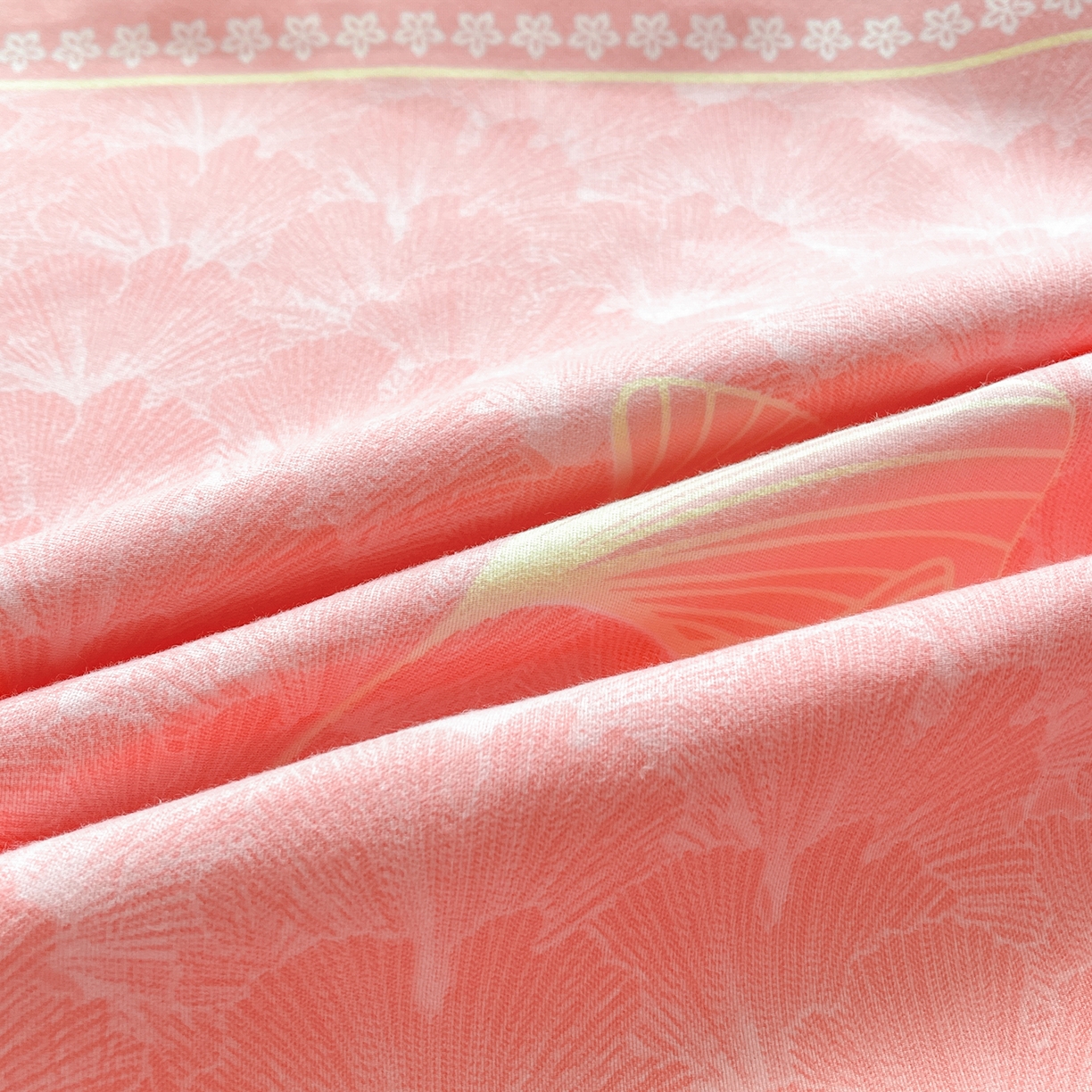 91家纺网 家纺一手货源 找家纺 爱一个家 2024新款植物羊绒单被套 金枝玉叶