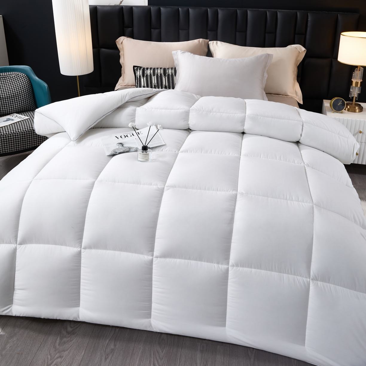 91家纺网 家纺一手货源 找家纺 （总）船王家纺 2025新款纯白被芯