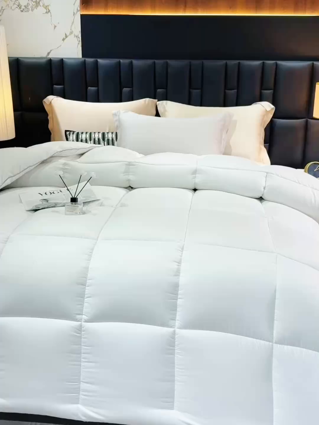 91家纺网 家纺一手货源 找家纺 （总）船王家纺 2025新款纯白被芯